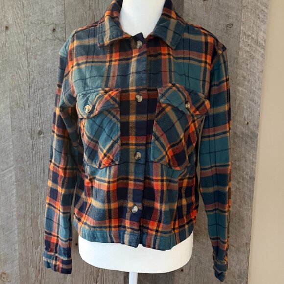 Beach Lunch Lounge Flannel Shirt - Picture 1 of 6